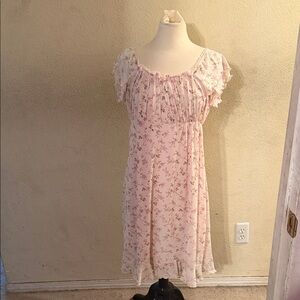 Floral Pink Dress